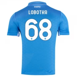 SSC Napoli Lobotka #68 Heim Trikot 2024/25 Fußballtrikot