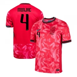 Südkorea Minjae #4 Heim Trikot 2024 Fußballtrikot