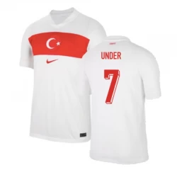 Truthahn Under #7 Heim Trikot EM 2024 Fußballtrikot
