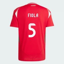 Ungarn Attila Fiola #5 Heim Trikot EM 2024 Fußballtrikot