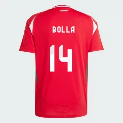 Ungarn Bendeguz Bolla #14 Heim Trikot EM 2024 Fußballtrikot