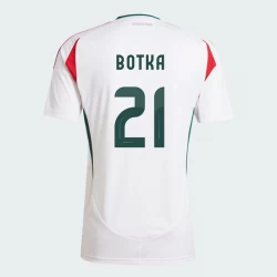 Ungarn Endre Botka #21 Auswärts Trikot EM 2024 Fußballtrikot