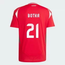 Ungarn Endre Botka #21 Heim Trikot EM 2024 Fußballtrikot