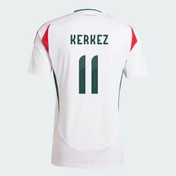 Ungarn Milos Kerkez #11 Auswärts Trikot EM 2024 Fußballtrikot