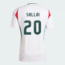 Ungarn Roland Sallai #20 Heim Trikot EM 2024 Fußballtrikot
