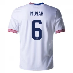 USA Musah #6 Heim Trikot Copa America 2024 Fußballtrikot