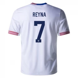 USA Reyna #7 Heim Trikot Copa America 2024 Fußballtrikot
