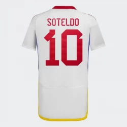 Venezuela Soteldo #10 Auswärts Trikot Copa America 2024 Fußballtrikot