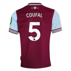 West Ham United Coufal #5 Heim Trikot 2024/25 Fußballtrikot