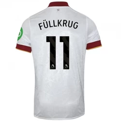 West Ham United Fullkrug #11 Ausweich Trikot 2024/25 Fußballtrikot