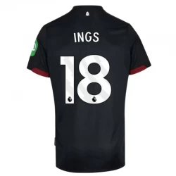 West Ham United Ings #18 Auswärts Trikot 2024/25 Fußballtrikot