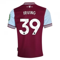 West Ham United Irving #39 Heim Trikot 2024/25 Fußballtrikot
