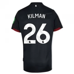 West Ham United Kilman #26 Auswärts Trikot 2024/25 Fußballtrikot