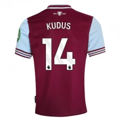 West Ham United Kudus #14 Heim Trikot 2024/25 Fußballtrikot